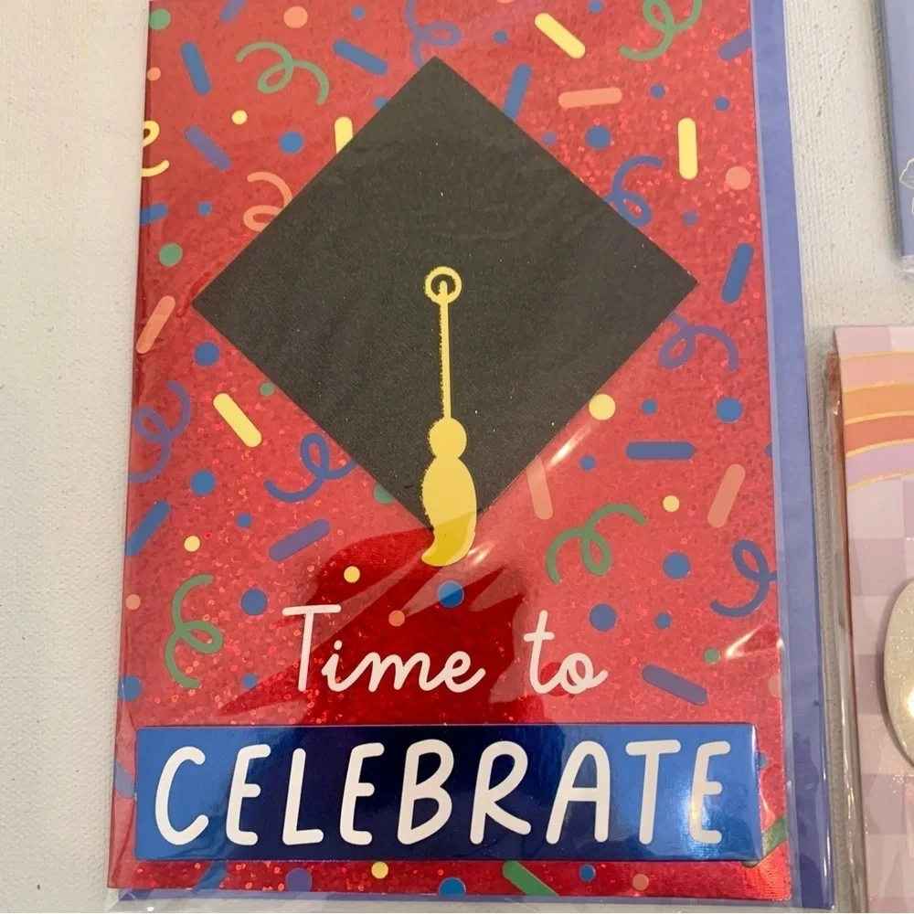 Lot of 6 Graduation Greeting Cards Set Celebration Grads Graduates Variety Pack